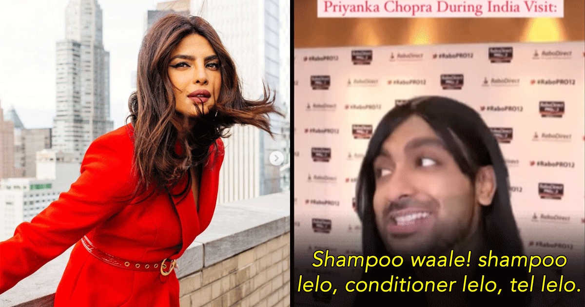 Desi Influencer Hilariously Sums Up Priyanka Chopra’s Visit To India In This Reel - ScoopWhoop