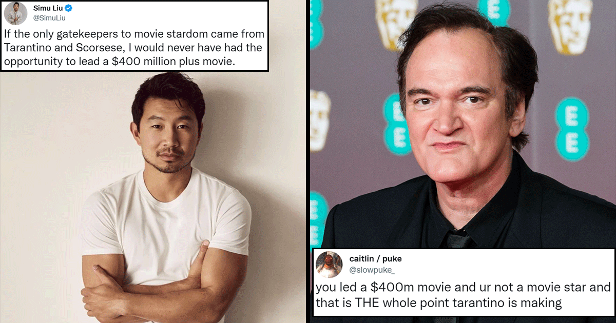 Simu Liu on Tarantino's comments : r/blankies