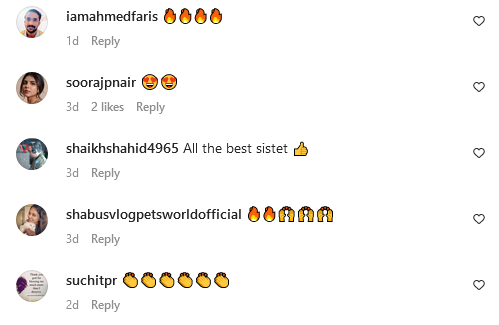 Comments on Najira Noushad's post