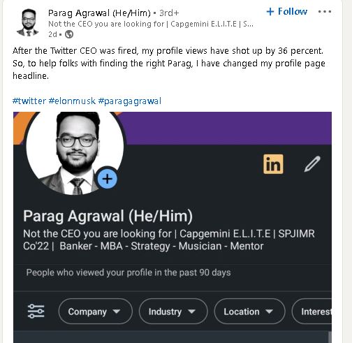 Twitter, Parag Agrawal