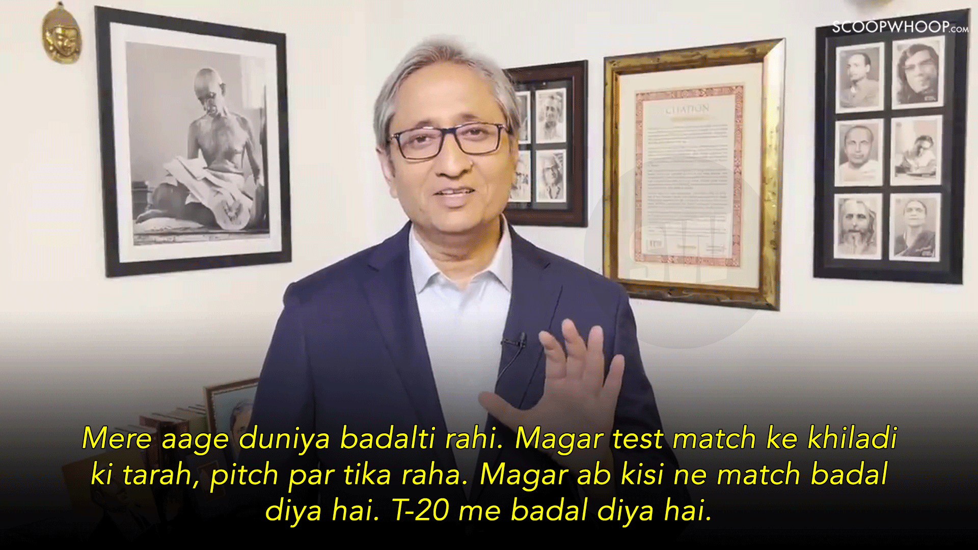 Senior Journalist Ravish Kumar