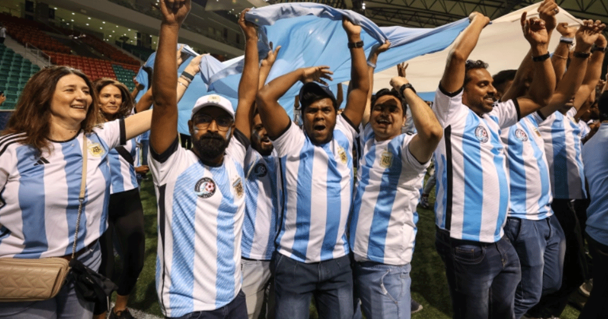 Indians Are Second Biggest Group Of Fans At FIFA World Cup