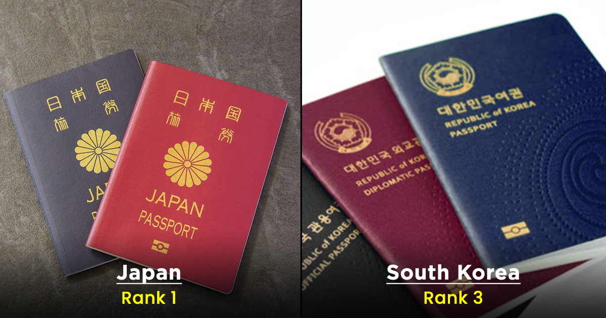 South Korean passport is the world's third most powerful, according to  Henley Passport Index 2023 : r/korea