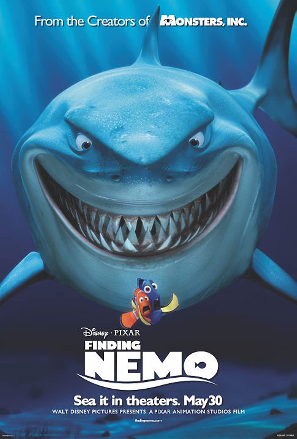 Finding Nemo sad animated movie