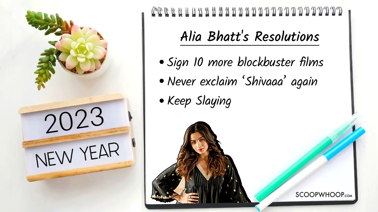 Alia Bhatt  new years resolution