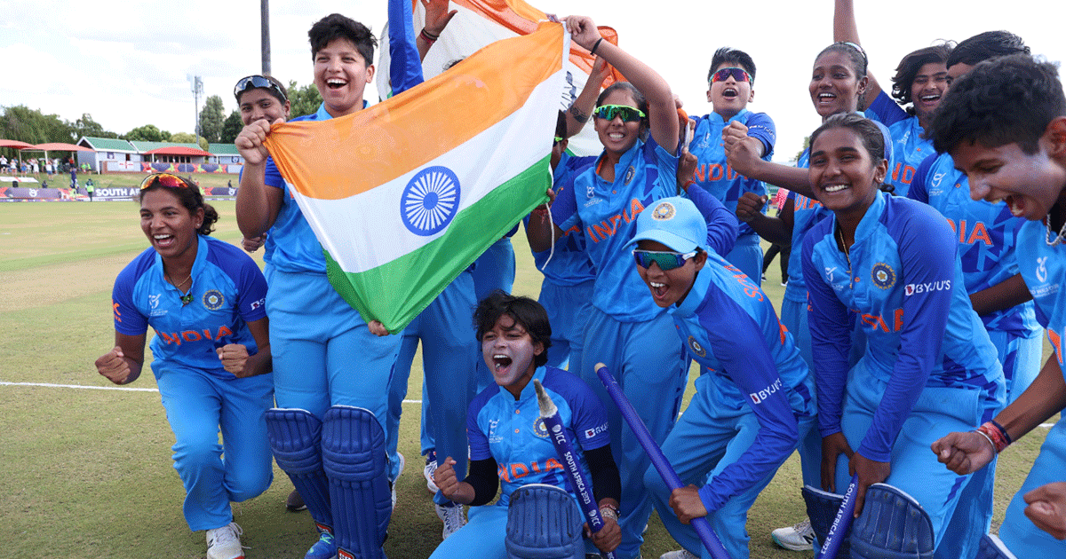 India Bagged The Inaugural Womens U19 T20 World Cup Title 