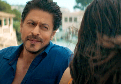 bollywood star SRK in Pathaan