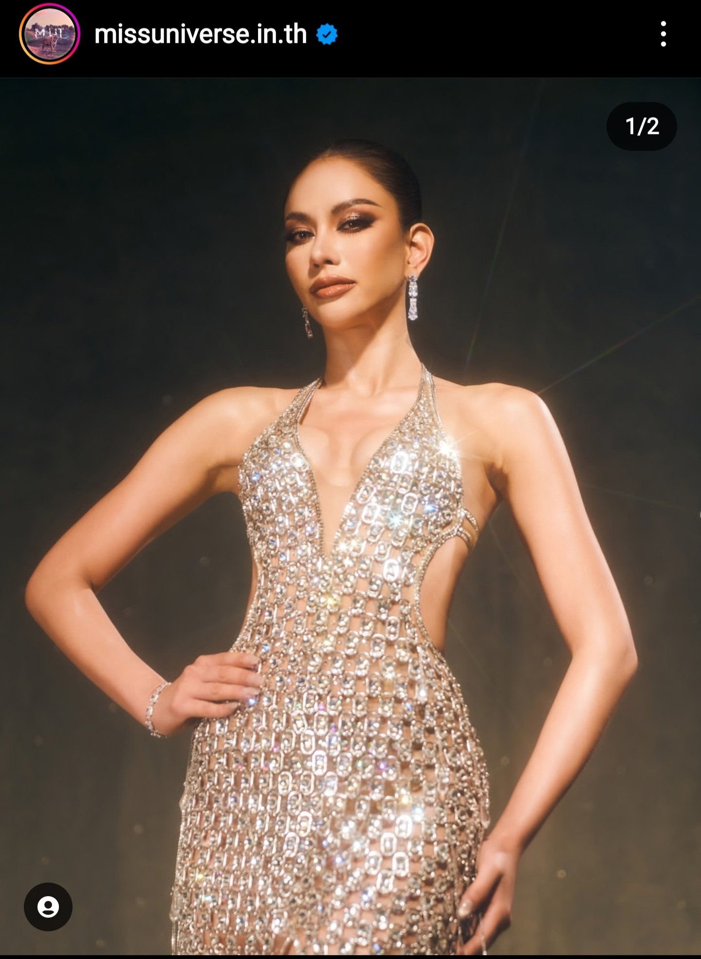 Miss Universe Thailand Anna Sueangamiam's Dress