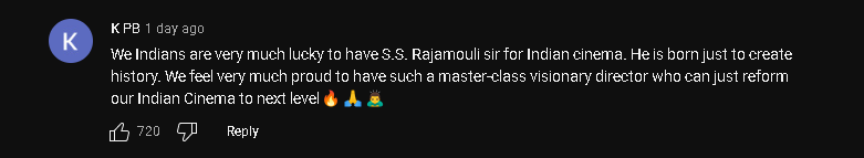 S.S. Rajamouli, NRIs