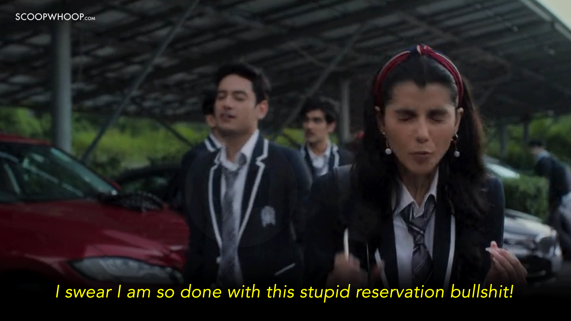 general student's tone-deaf POV of reservation system