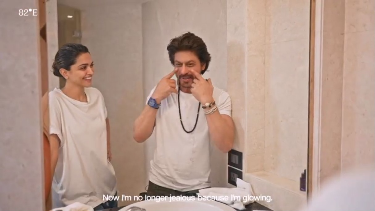 Deepika Teaches SRK Her Skincare Routine, Urges Him to Use