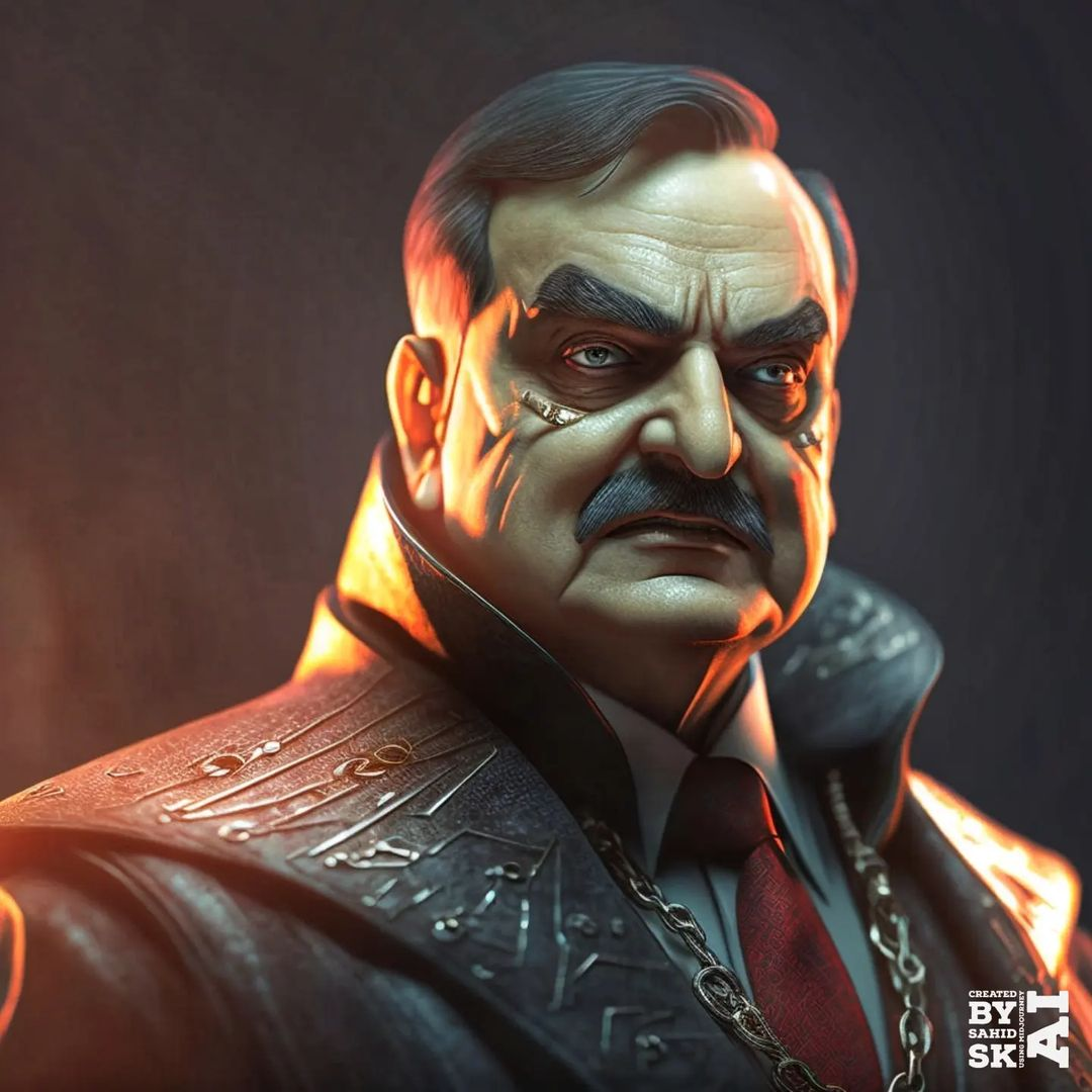 gautam adani billionaires as supervillains