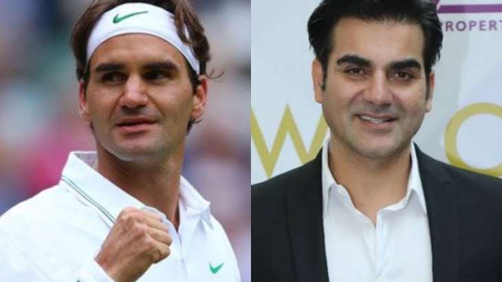 Roger Federer Arbaaz Khan doppelganger