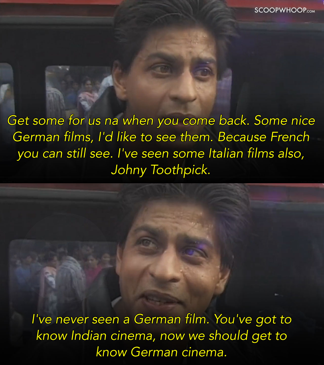 SRK on films mumbai masala documentary on bollywood