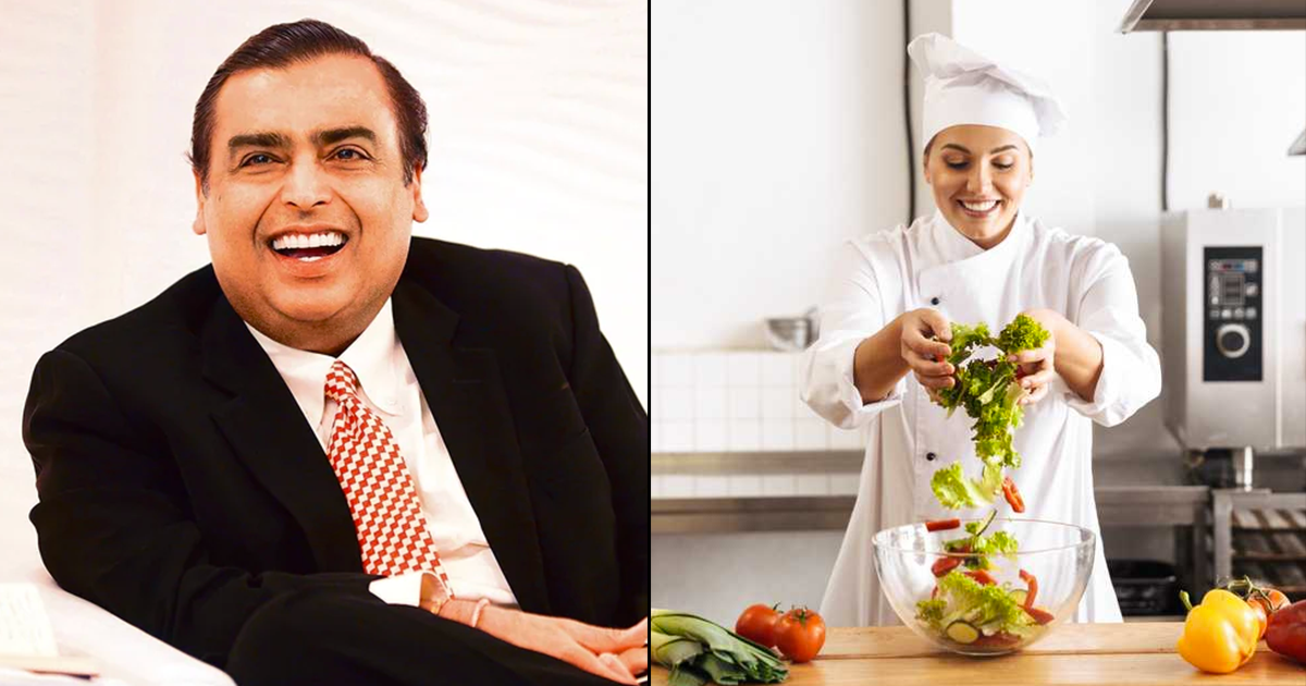 Here's How Much Mukesh Ambani's Chef Earns In A Year