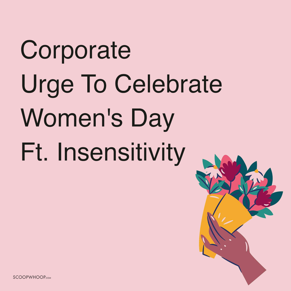 corporate urges on women's day 