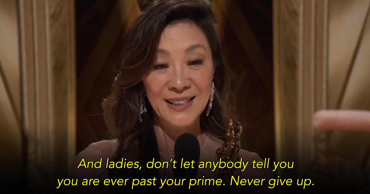 Michelle Yeoh Had A Powerful Oscars Acceptance Speech