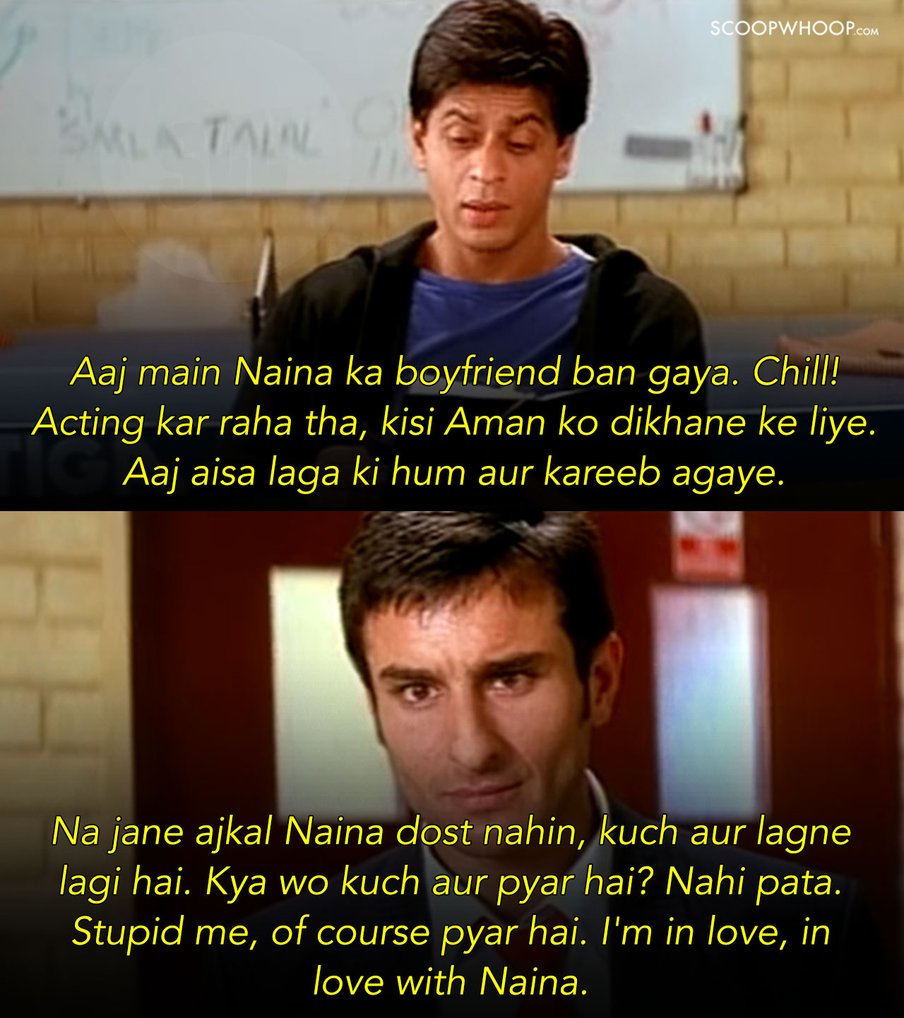 top 12 deleted bollywood scenes Kal Ho Naa Ho deleted scenes