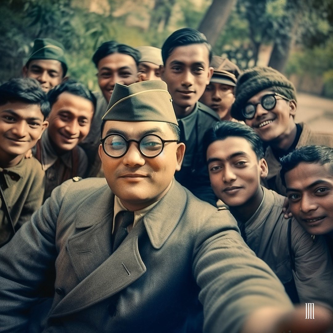 ai image of netaji