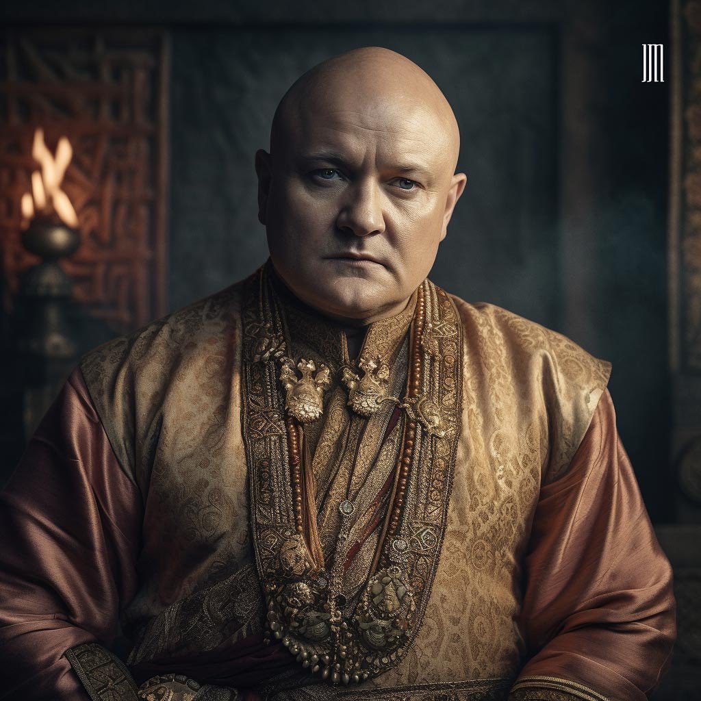 Lord Varys as Indian