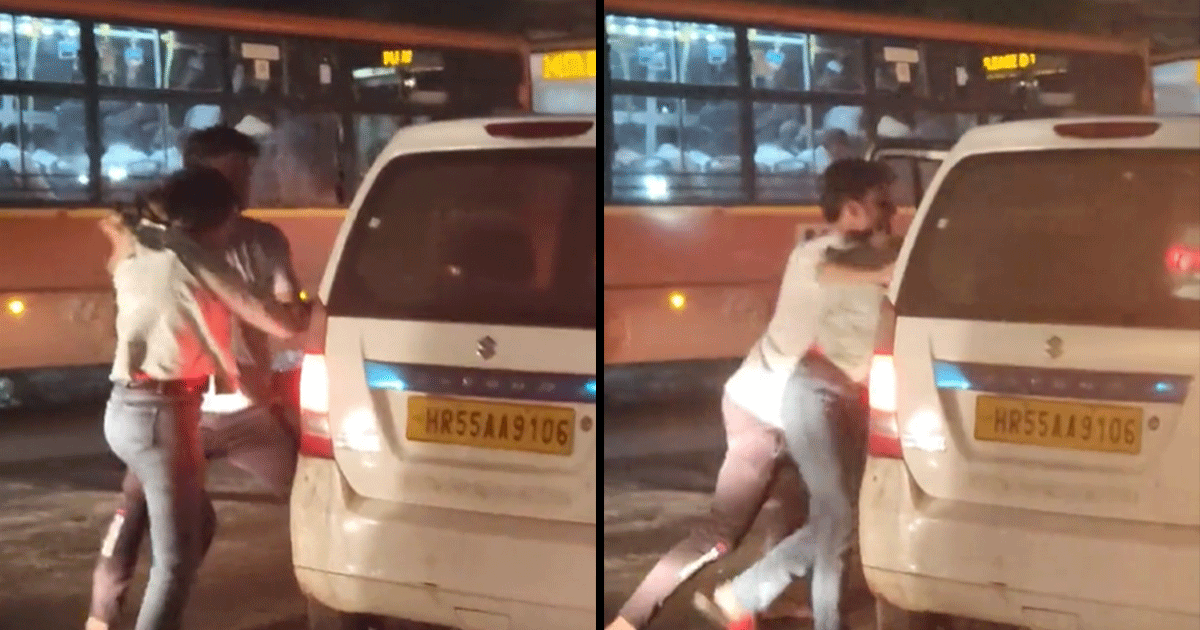 The Viral Video Of Delhi Man Hitting A Woman Is Alarming