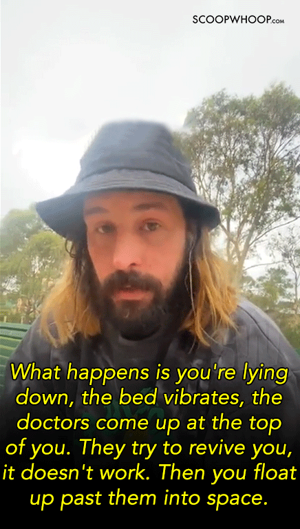 TikToker @croom12 on VR experience of death in Australia