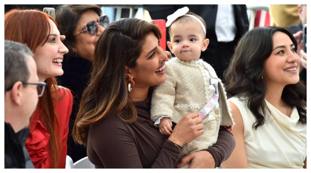 Priyanka Chopra Jonas and her daughter Malti Marie Chopra Jonas