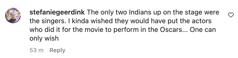 naatu naatu oscars south asian representation