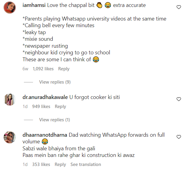 comments on asmr indian households