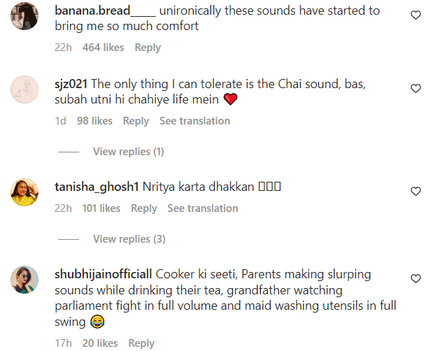comments on indian households asmr 