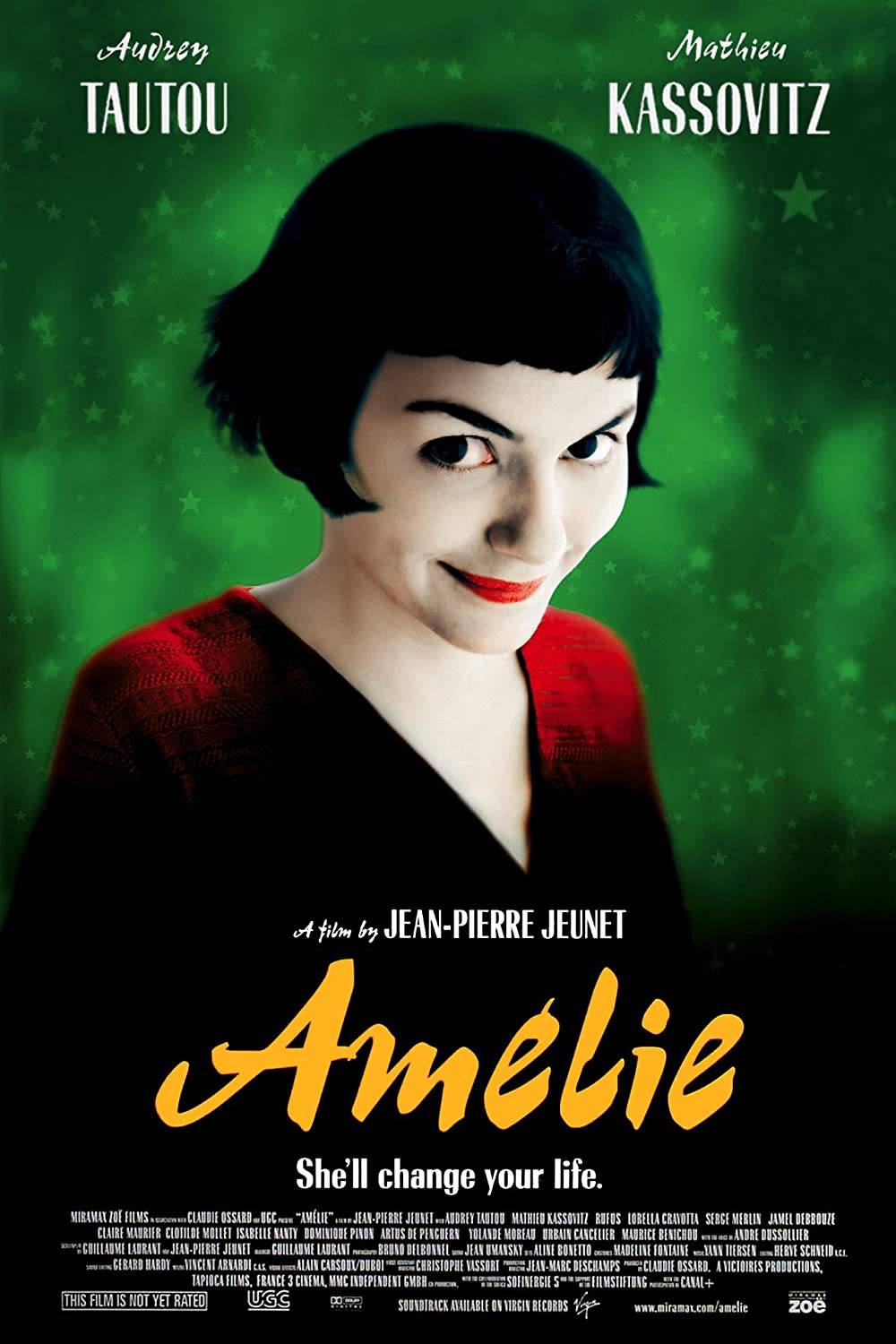 Amelie inspirational movies
