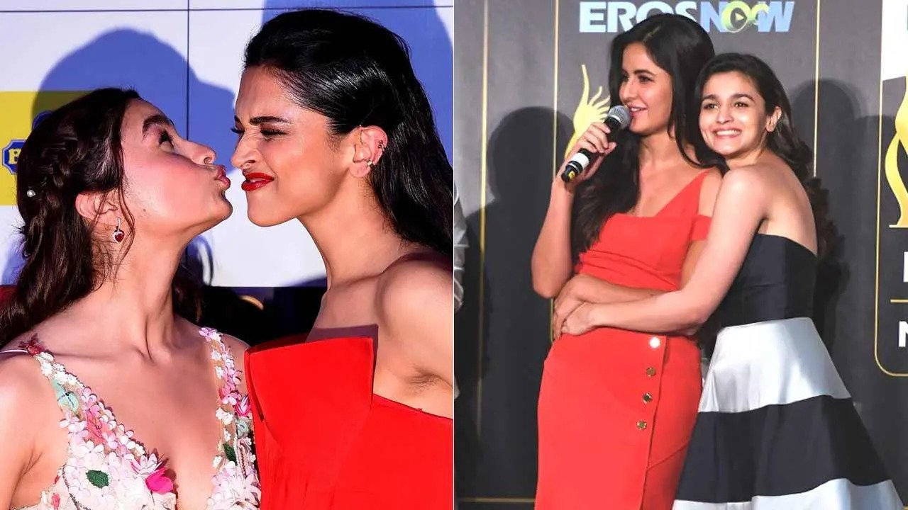 non-existent coldness between Katrina Kaif - Alia Bhatt- Deepika Padukone
