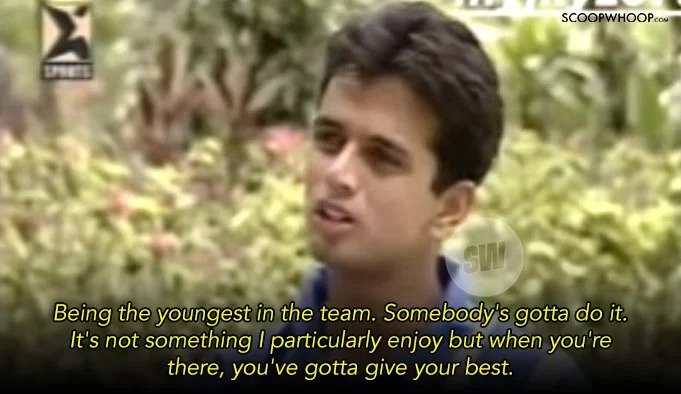 Rahul Dravid old interview