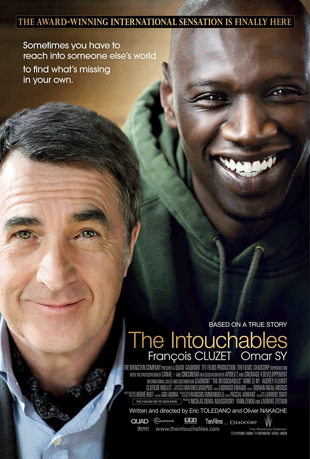 The Intouchables inspirational movies