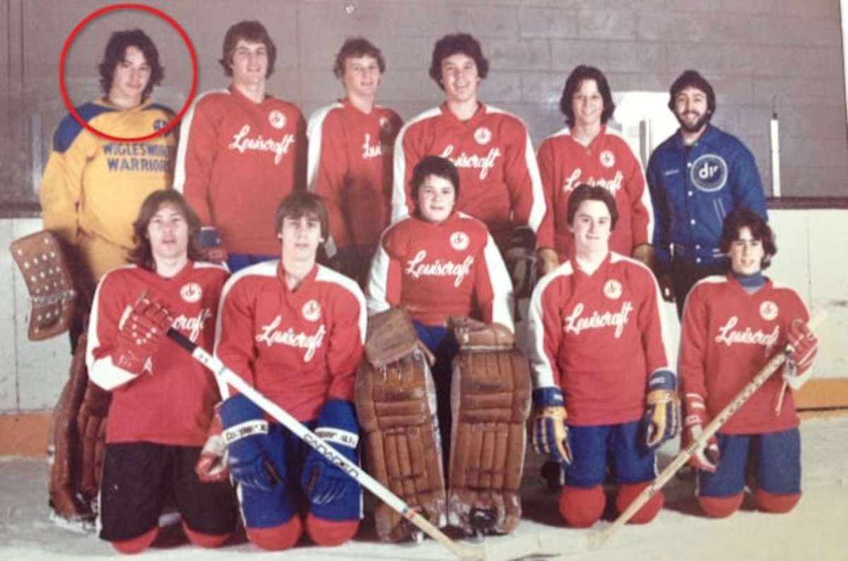 Keanu Reeves hockey