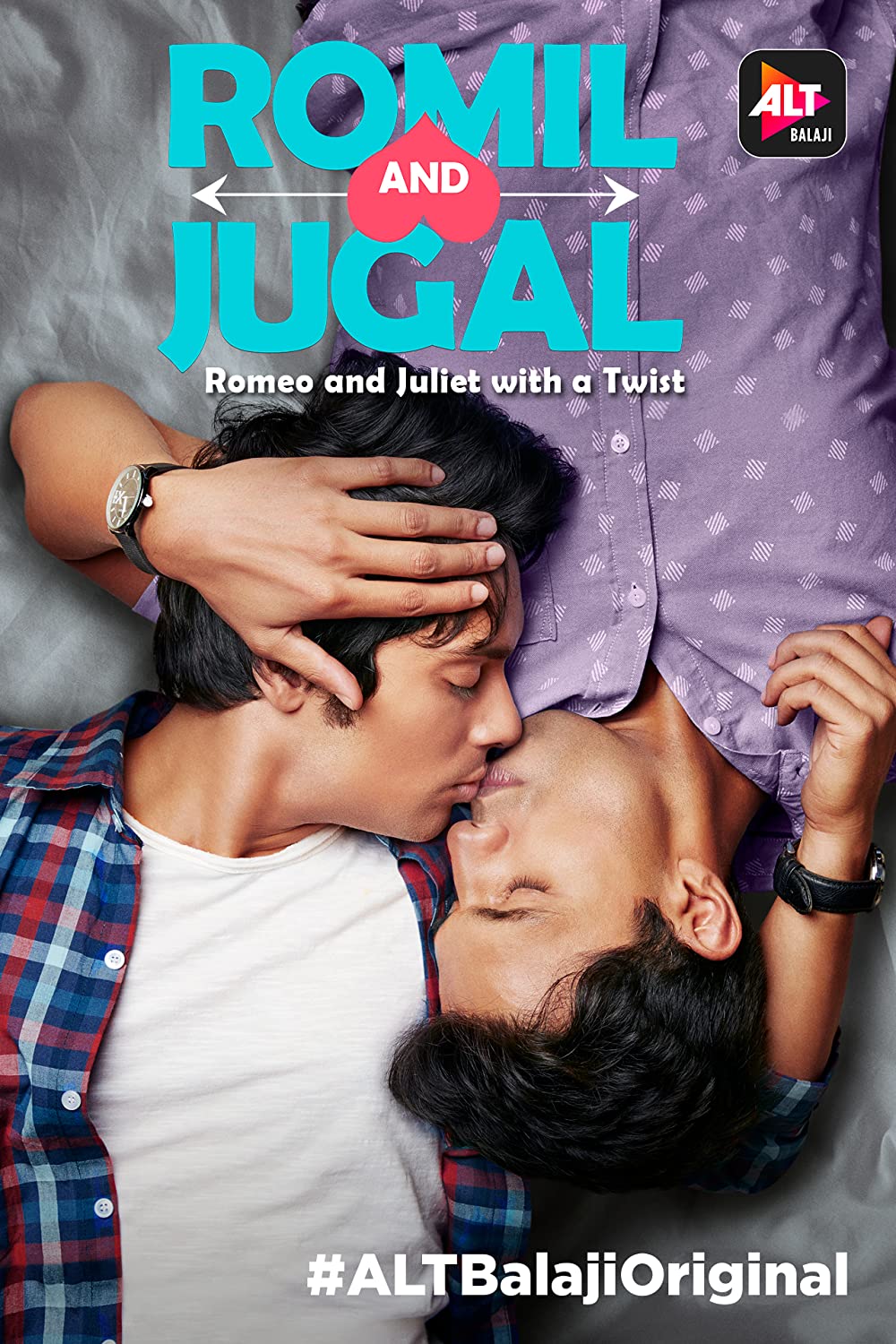Romil and Jugal; best romantic Indian web series