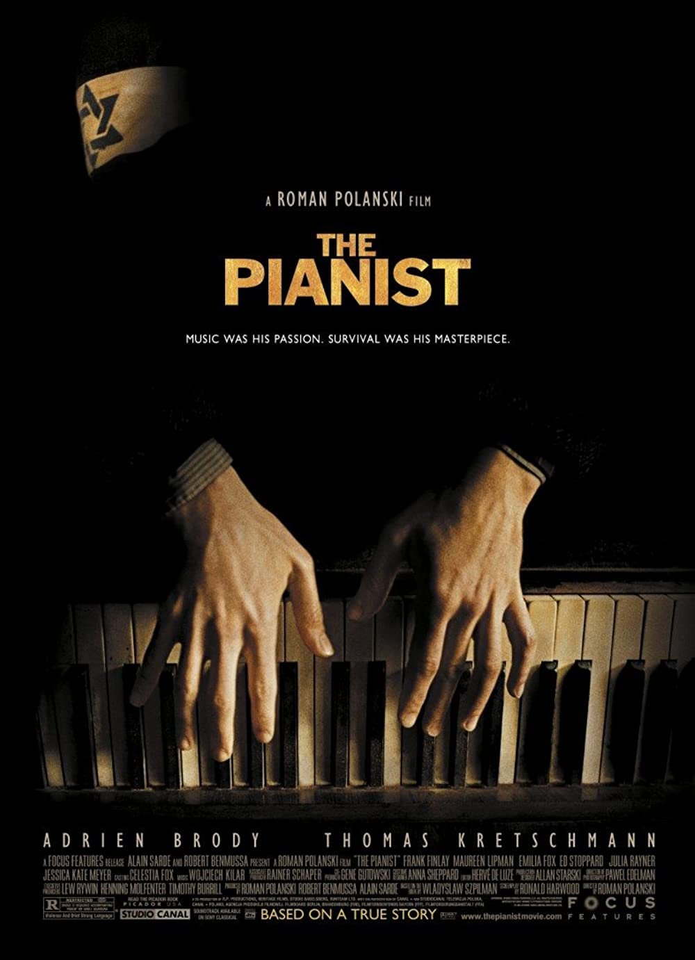 The Pianist inspirational movies