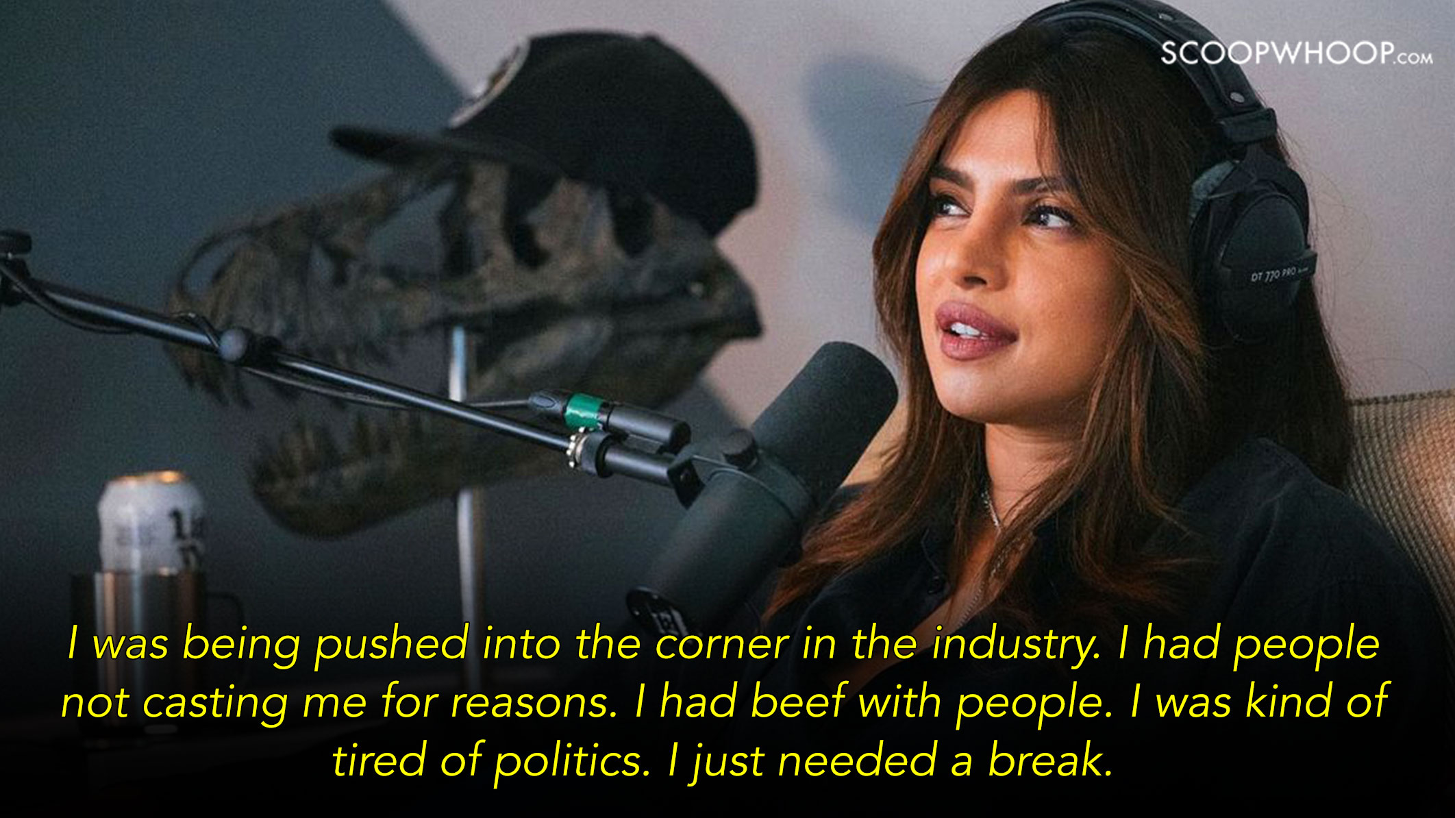 Priyanka Chopra on leaving Bollywood Armchair Expert, hosted by Dax Shepard; Spotify