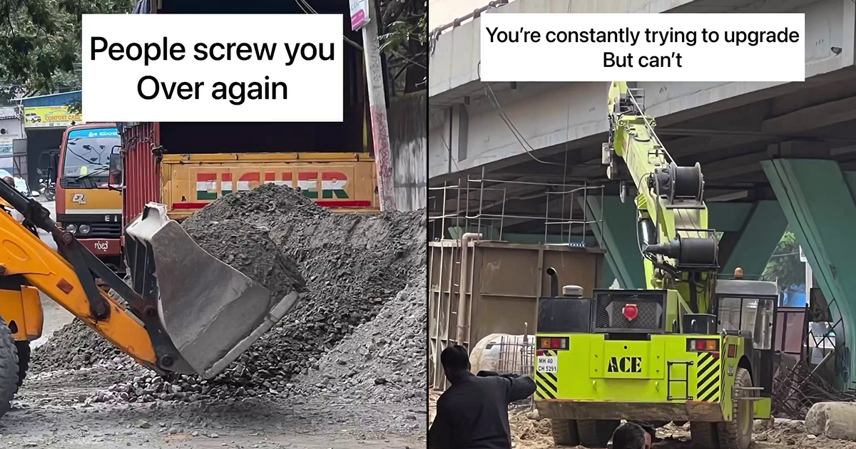 This creator shows how you and a road in bengaluru are basically the same