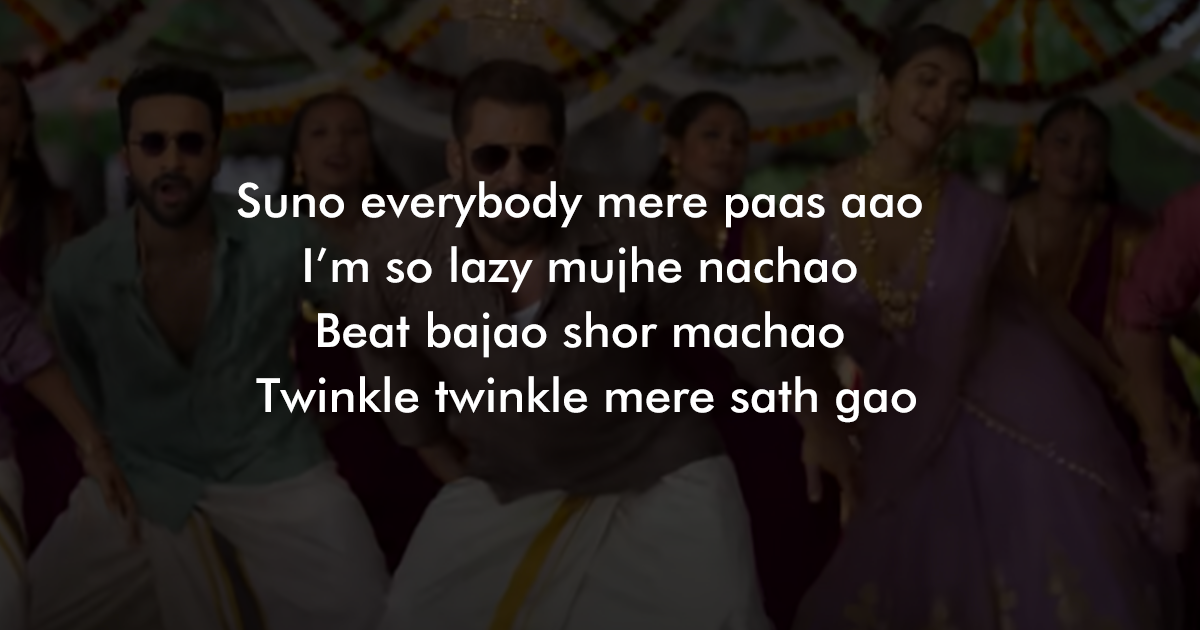 We Just Realised That Salman Khan’s Song Almost Always Have The