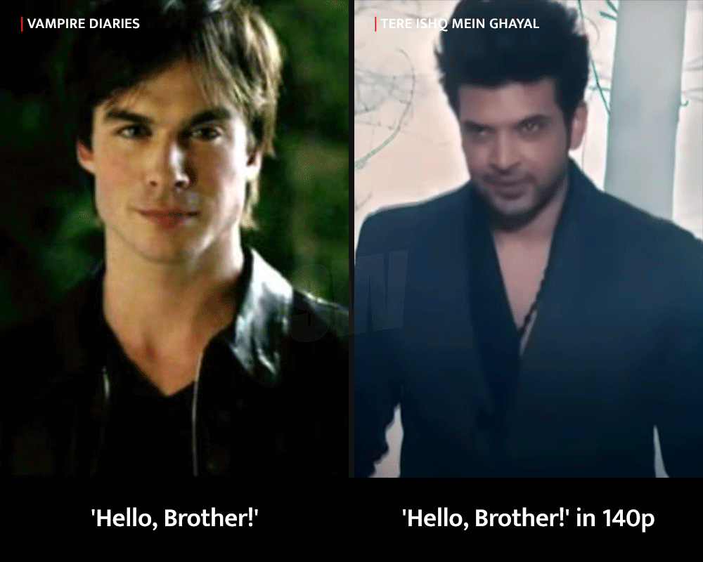 Damon Salvatore Karan Kundra