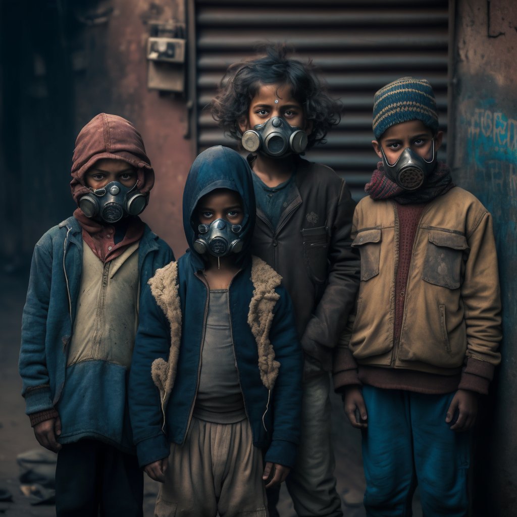 Delhi future polution AI 