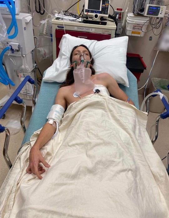 Draven Hatfield surgery because of collapsed lung