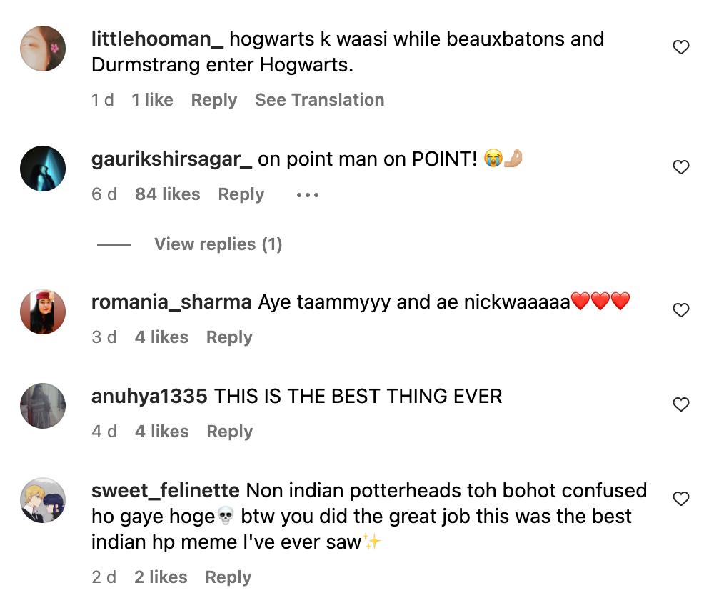 Harry Potter & The Desi Memes (@maglumemes) • Instagram photos and