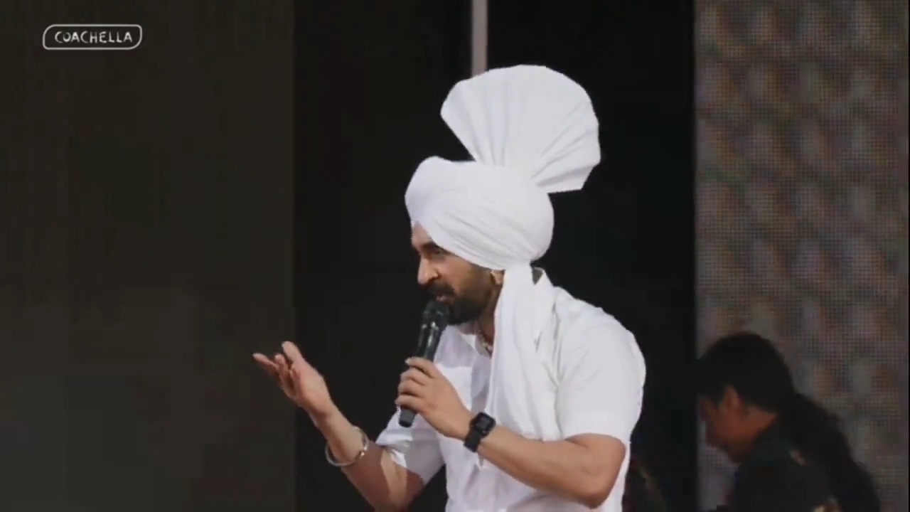 GOAT for a Reason, Diljit Dosanjh 'Salutes' Indian American Couple at  Coachella