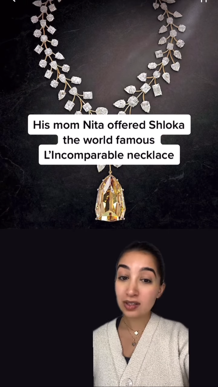 Mukesh and Nita Ambani gift world's most expensive diamond