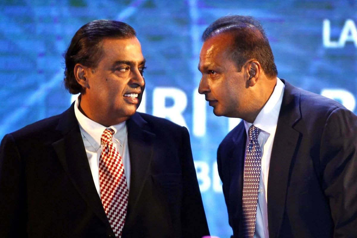 Anil Ambani Mukesh Ambani