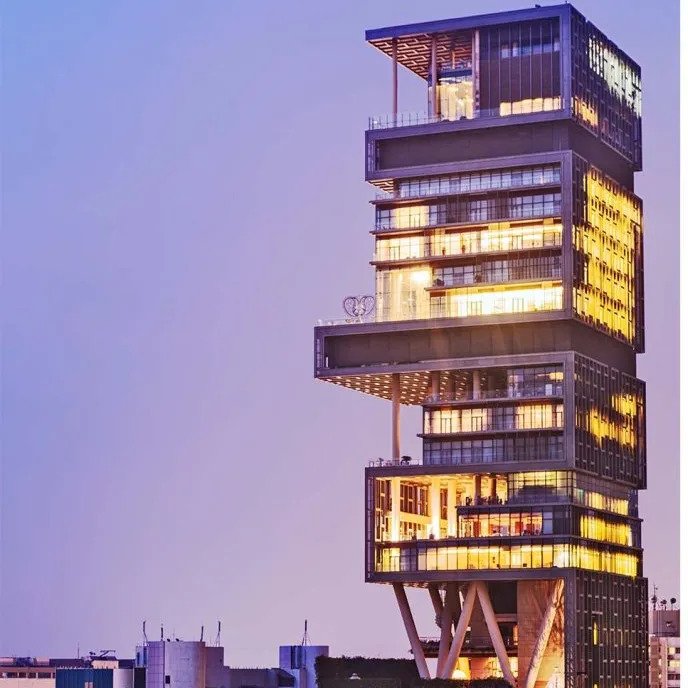 The Ambani antilia