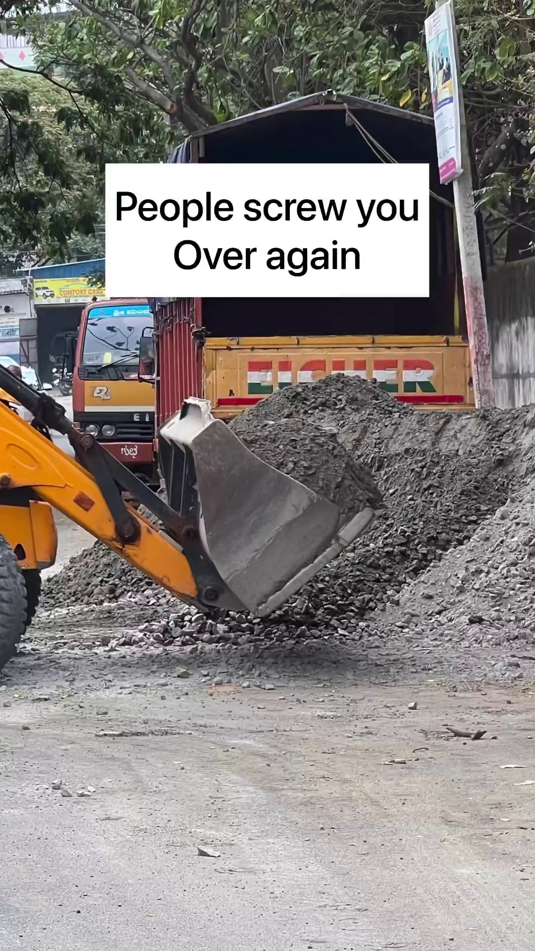 reel on bengaluru roads