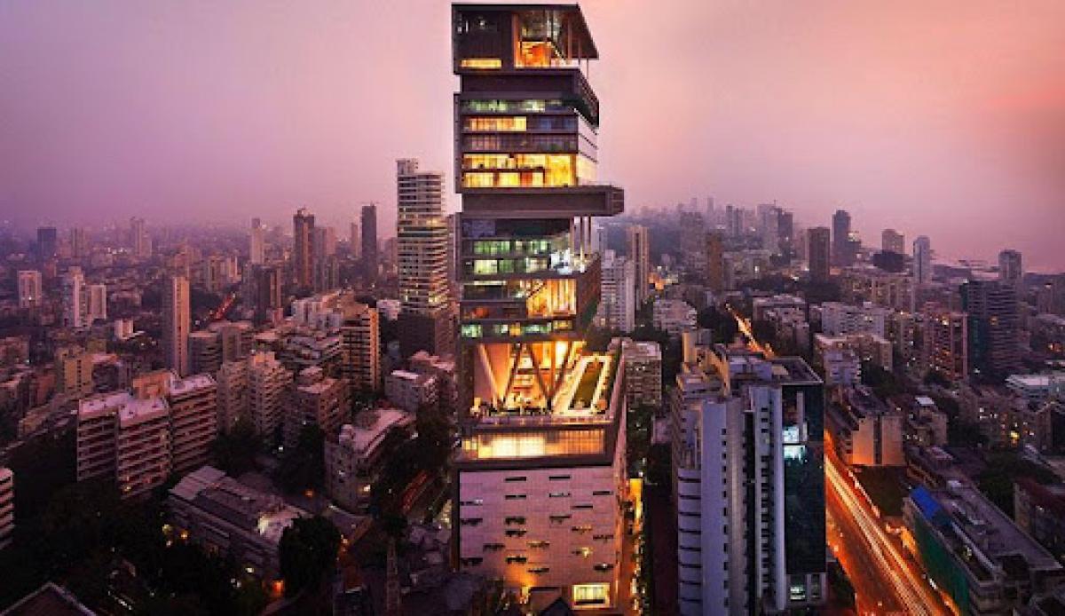 Ambanis residence Antilia